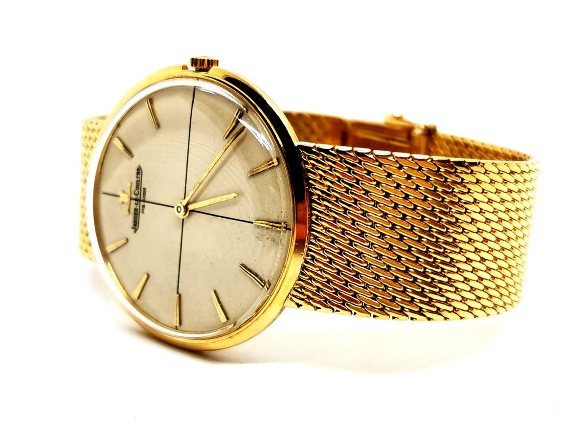 Montre JAEGER LECOULTRE en or jaune - Castafiore