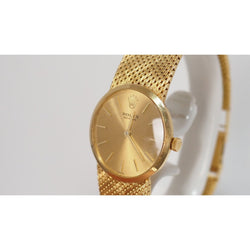 Montre Mécanique ROLEX "Cellini" en or jaune - Castafiore