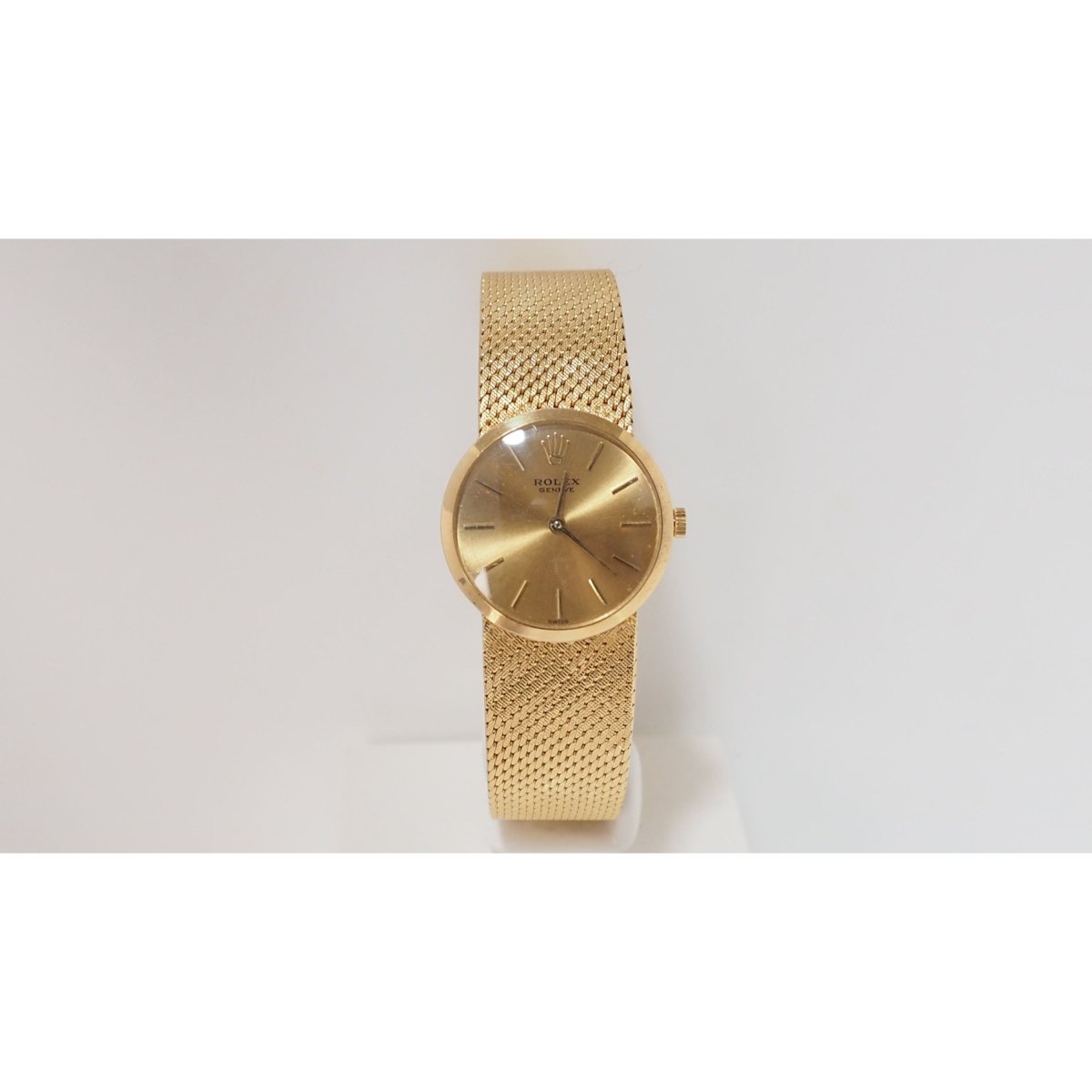 Montre Mécanique ROLEX "Cellini" en or jaune - Castafiore