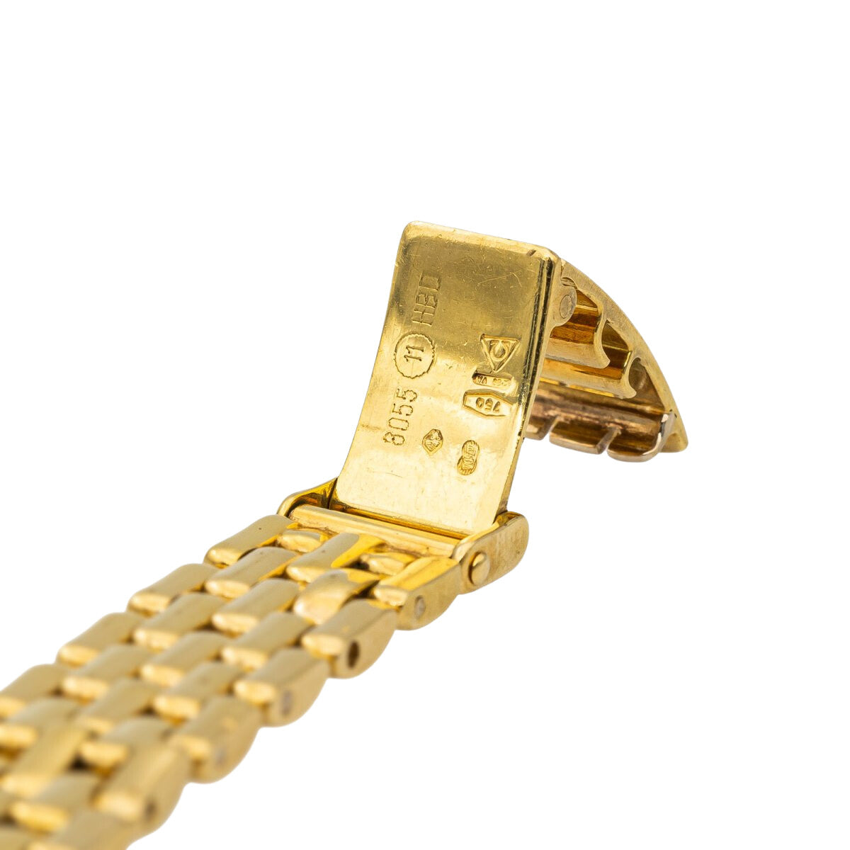 Montre OMEGA en or jaune et diamants - Castafiore