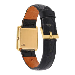 Montre PIAGET en or jaune et cuir - Castafiore