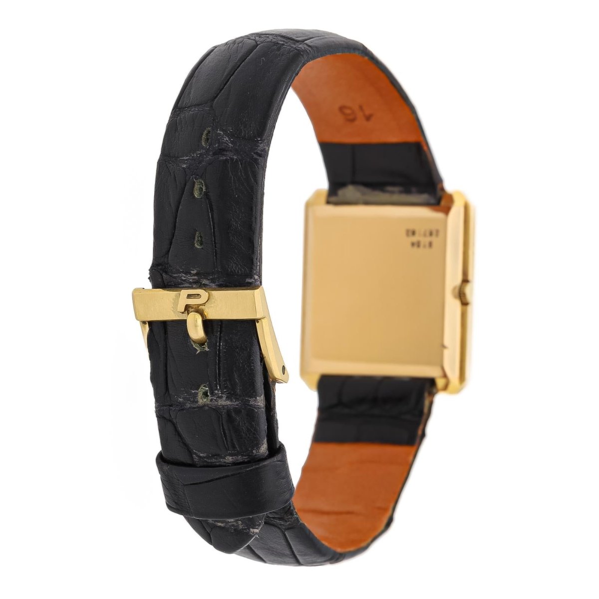 Montre PIAGET en or jaune et cuir - Castafiore