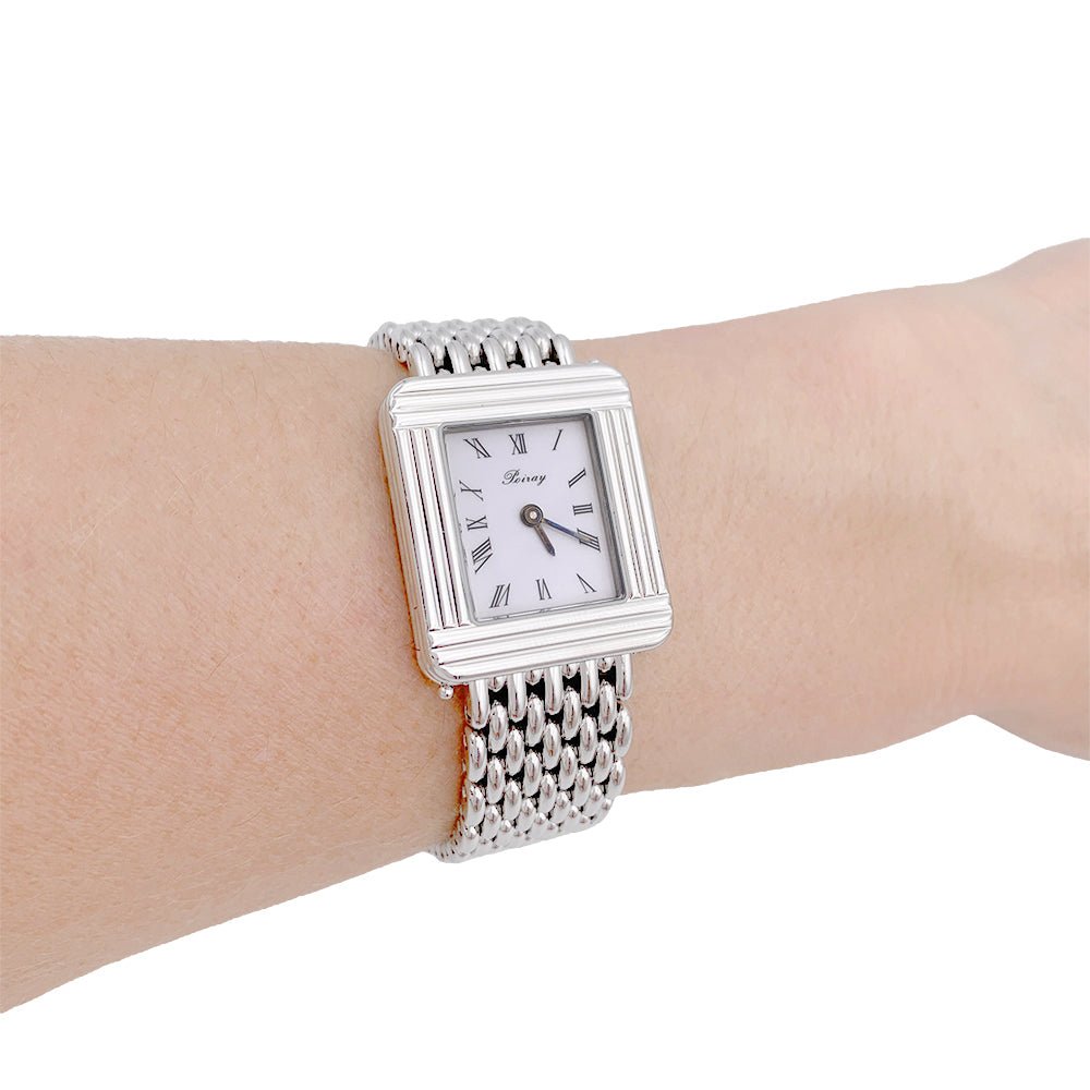Montre Poiray, "Ma Première", acier. - Castafiore