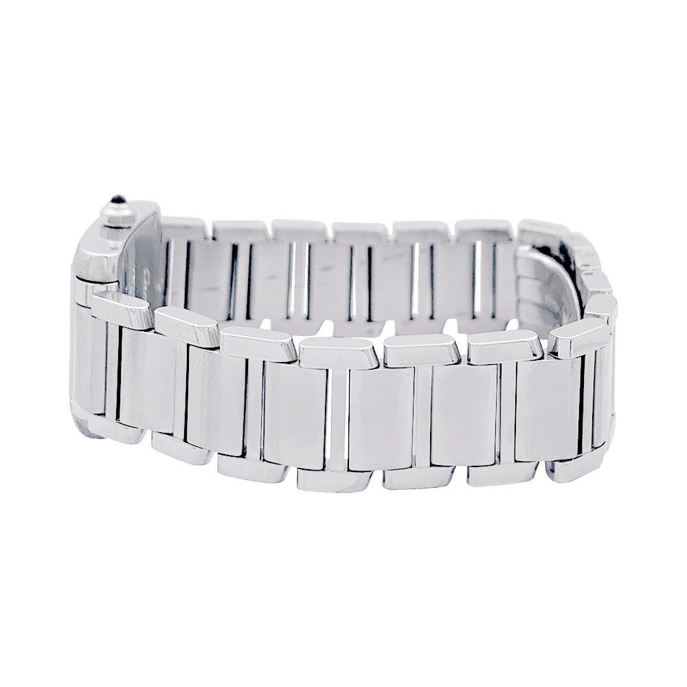 Montre Quartz CARTIER "Tank Française" en acier - Castafiore