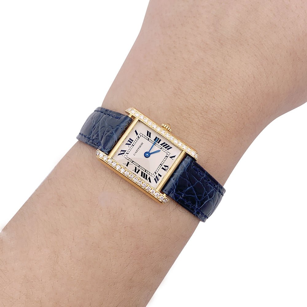 Yellow gold watches Castafiore