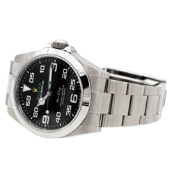 Montre ROLEX "Air king" en acier - Castafiore