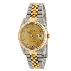 Montre ROLEX Datejust Or jaune et acier - Castafiore
