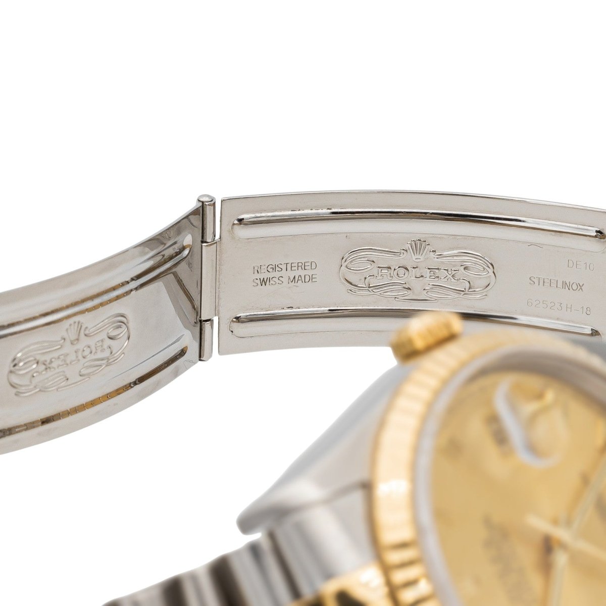 Montre ROLEX Datejust Or jaune et acier - Castafiore