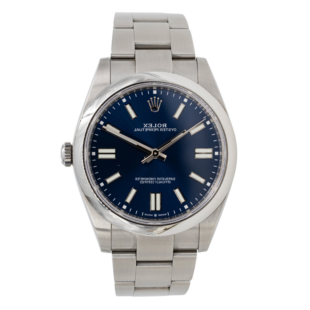 Montre ROLEX "Oyster" en acier - Castafiore