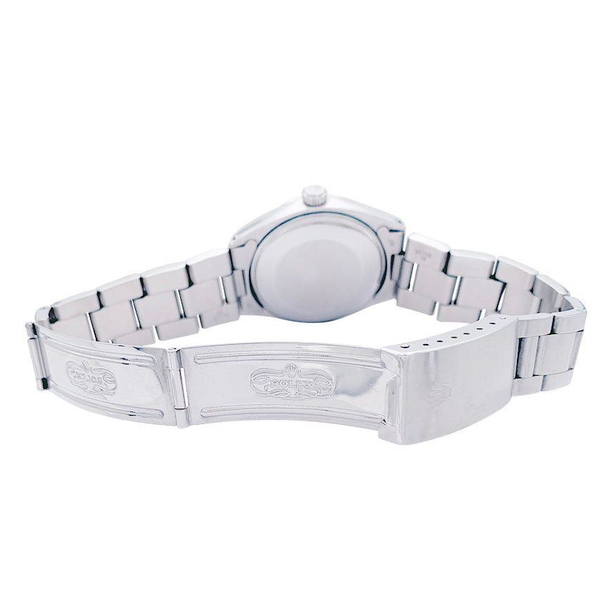 Montre Rolex, "Oyster Perpetual", acier. - Castafiore