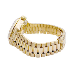 Montre Rolex "Oyster Perpetual Datejust" en or jaune. - Castafiore