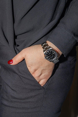 Montre ROLEX Oyster perpetual en acier - Castafiore