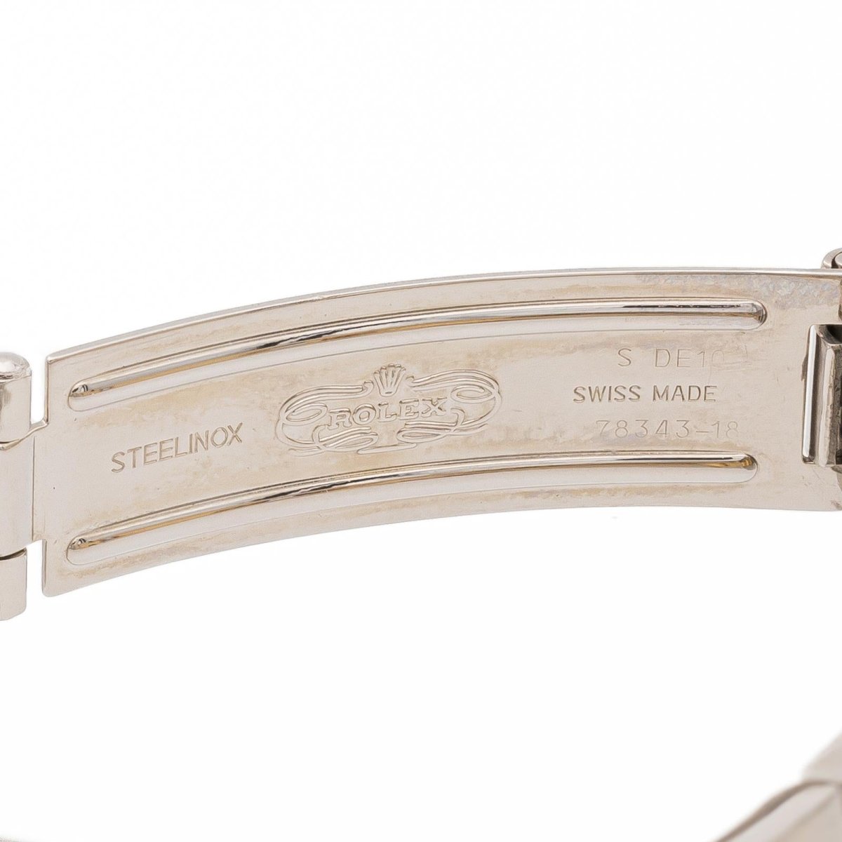 Montre ROLEX "Oyster Perpetual" en acier et or jaune - Castafiore