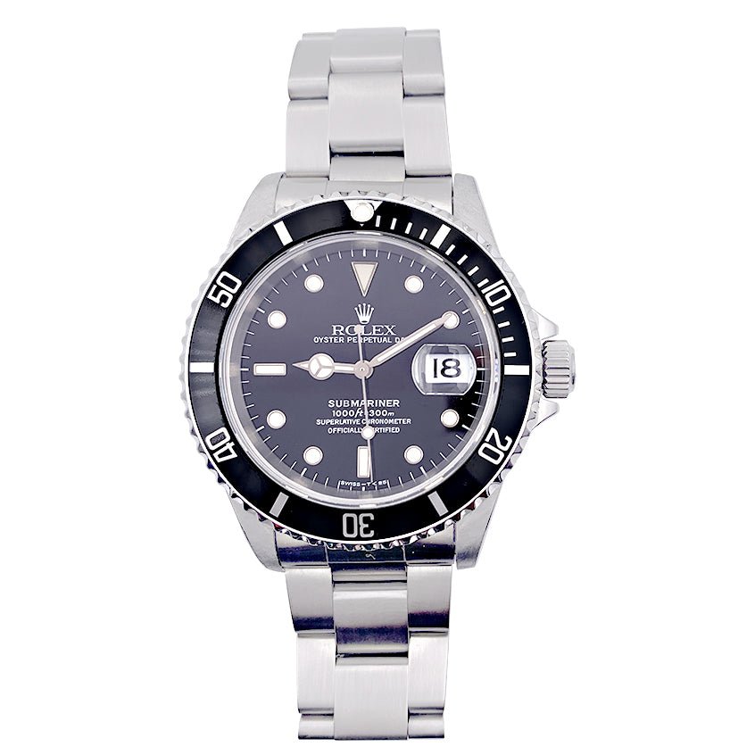 Montre Rolex "Submariner" en acier - Castafiore