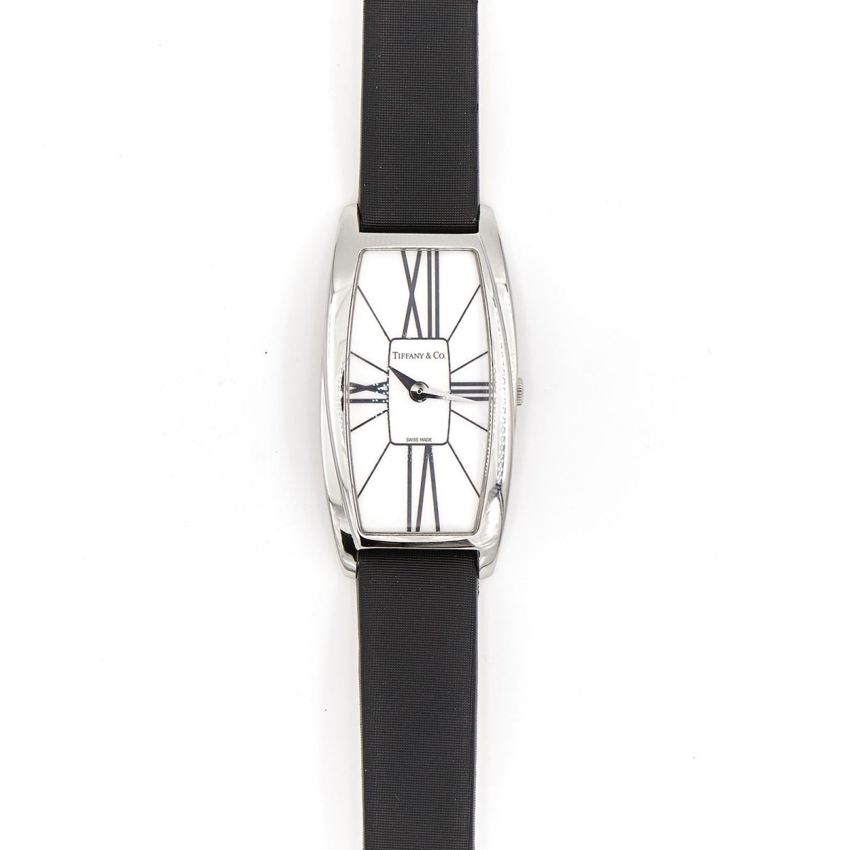 Montre TIFFANY & CO. "Gemea" en acier - Castafiore