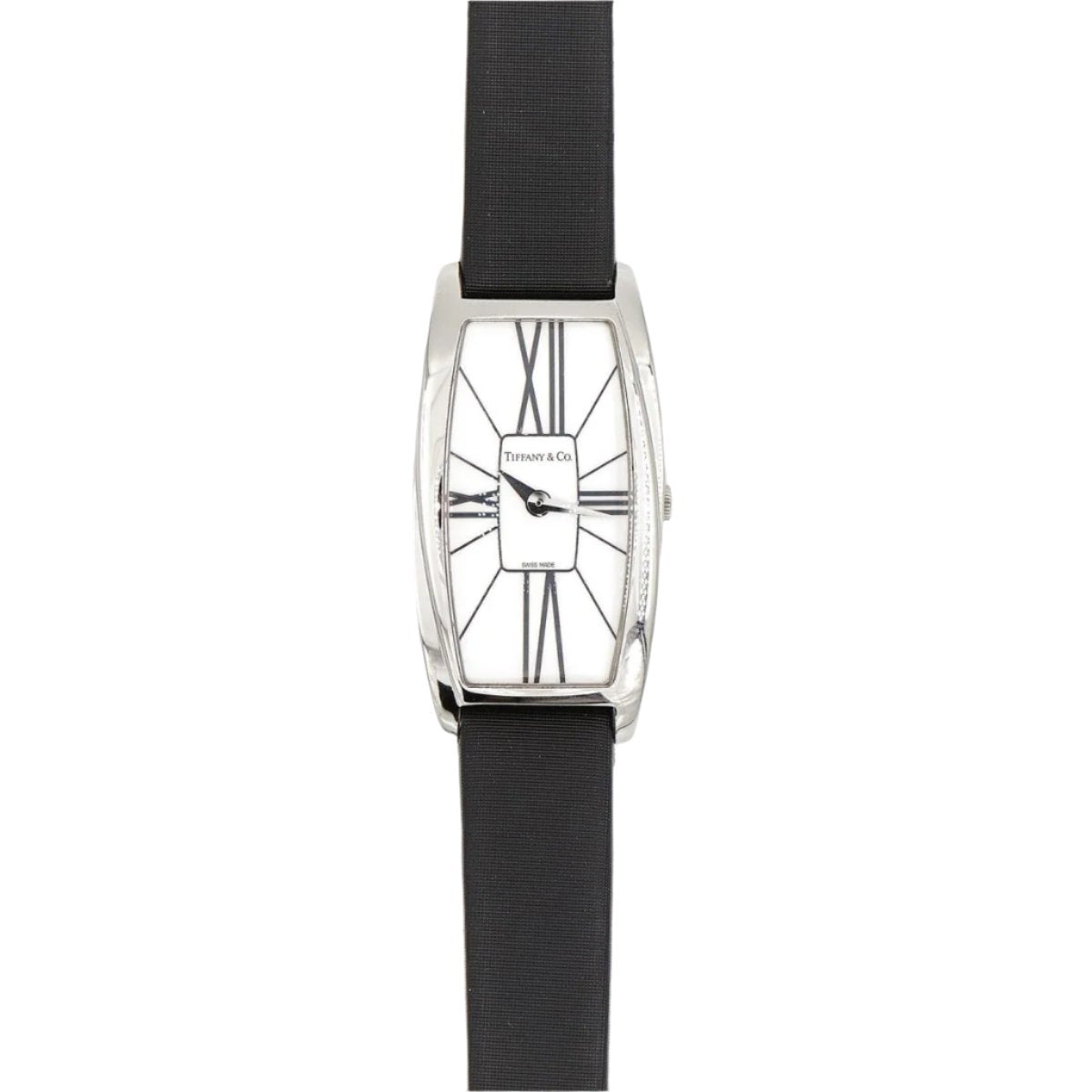 Montre TIFFANY & CO. "Gemea" en acier - Castafiore