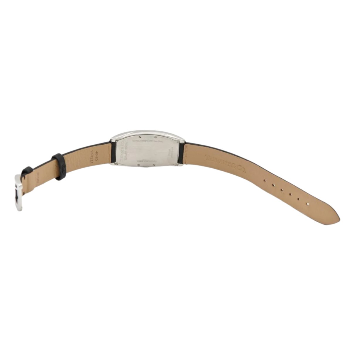 Montre TIFFANY & CO. "Gemea" en acier - Castafiore