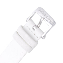 Montre Van Cleef & Arpels, "Alhambra", or blanc, diamants. - Castafiore