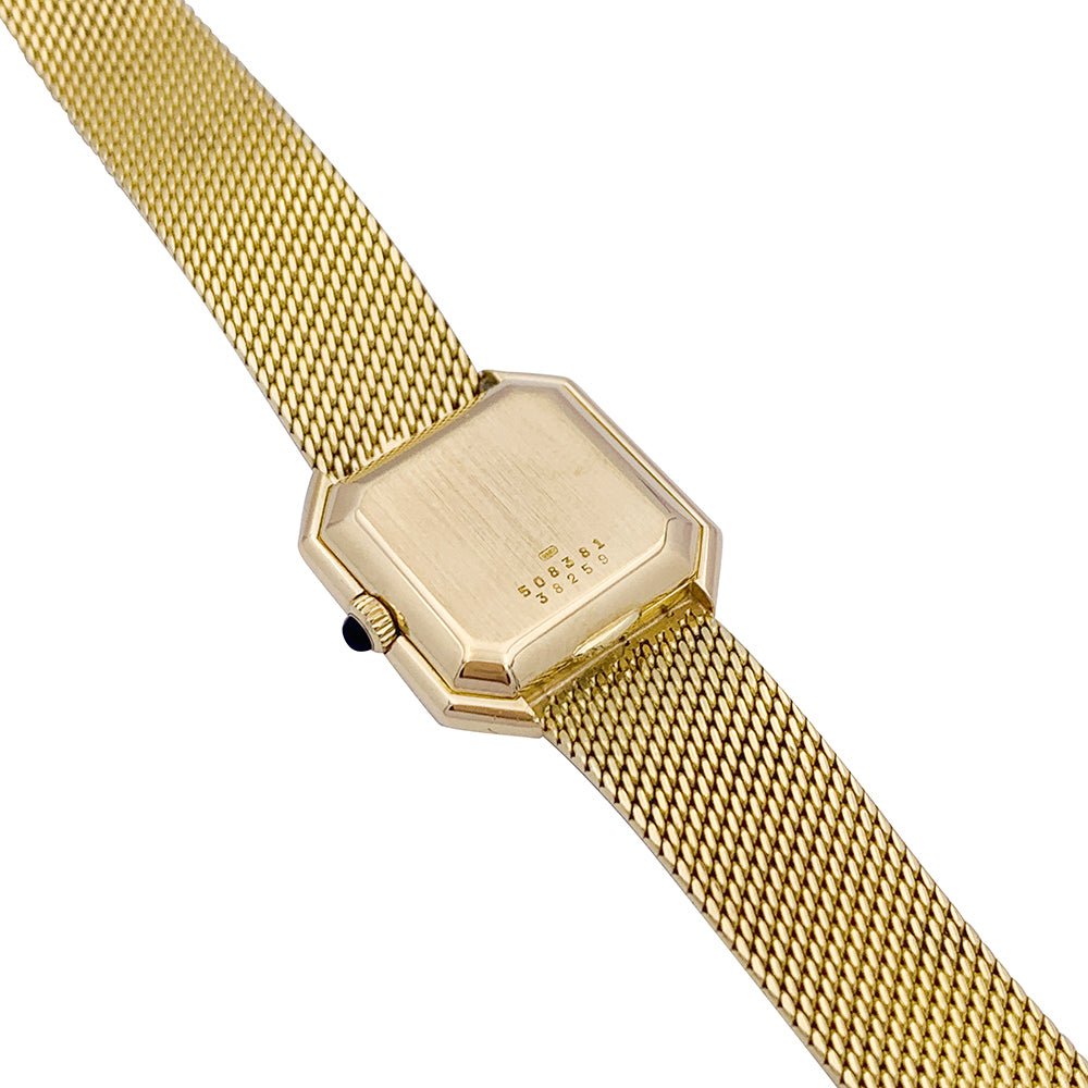 Montre vintage Baume & Mercier, or jaune. - Castafiore