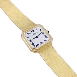 Montre vintage Baume & Mercier, or jaune. - Castafiore
