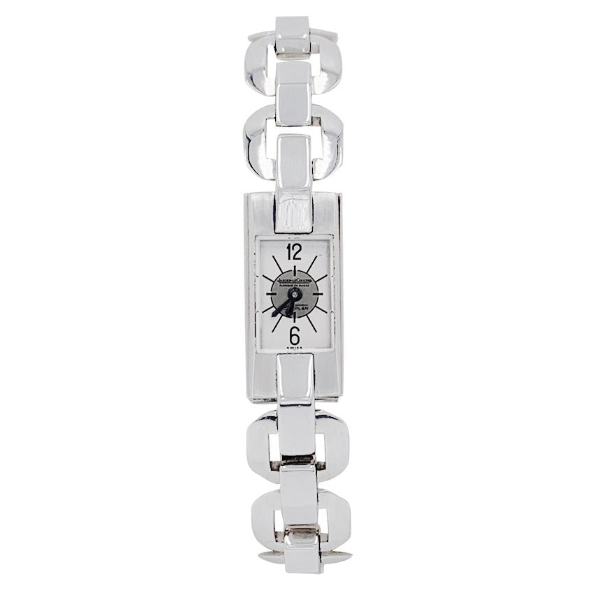 Montre vintage Jaeger Lecoultre, acier. - Castafiore