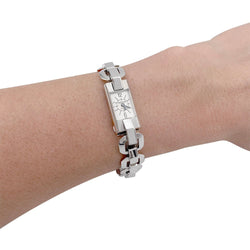 Montre vintage Jaeger Lecoultre, acier. - Castafiore