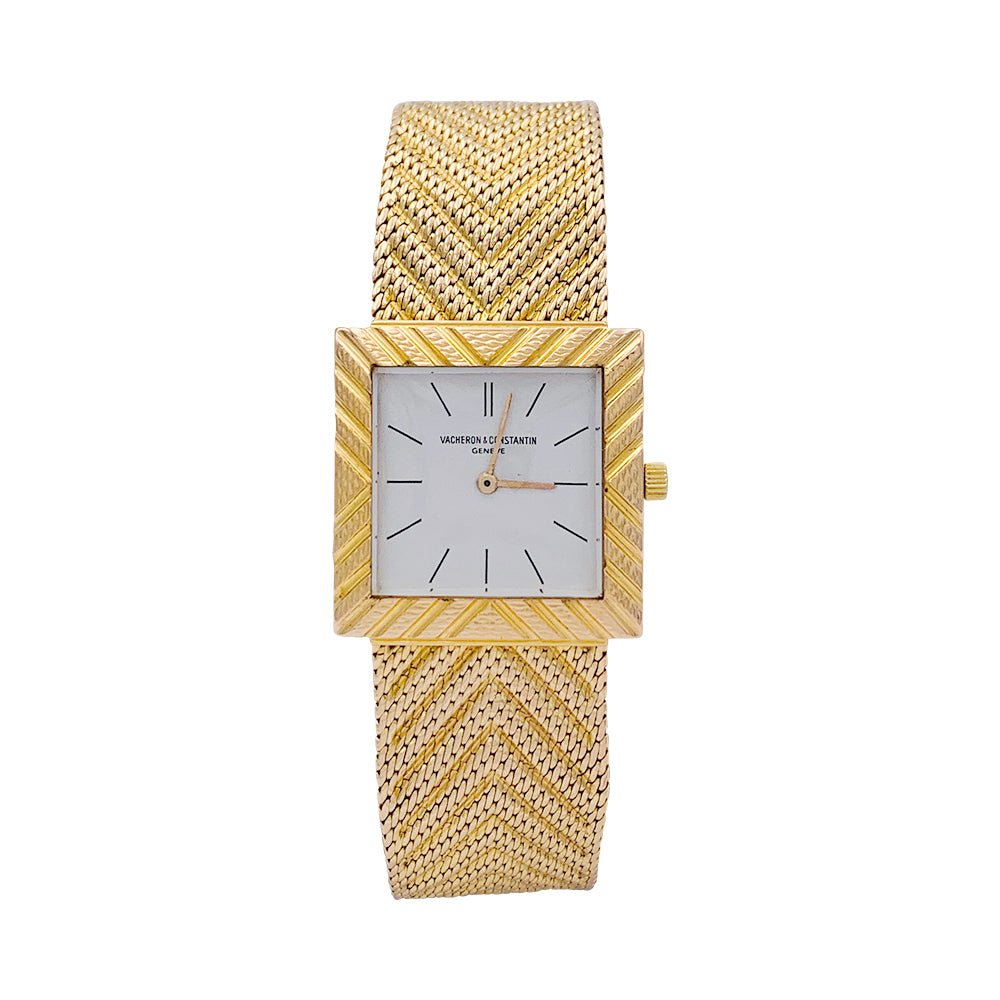 Montre vintage Vacheron Constantin, or jaune. - Castafiore