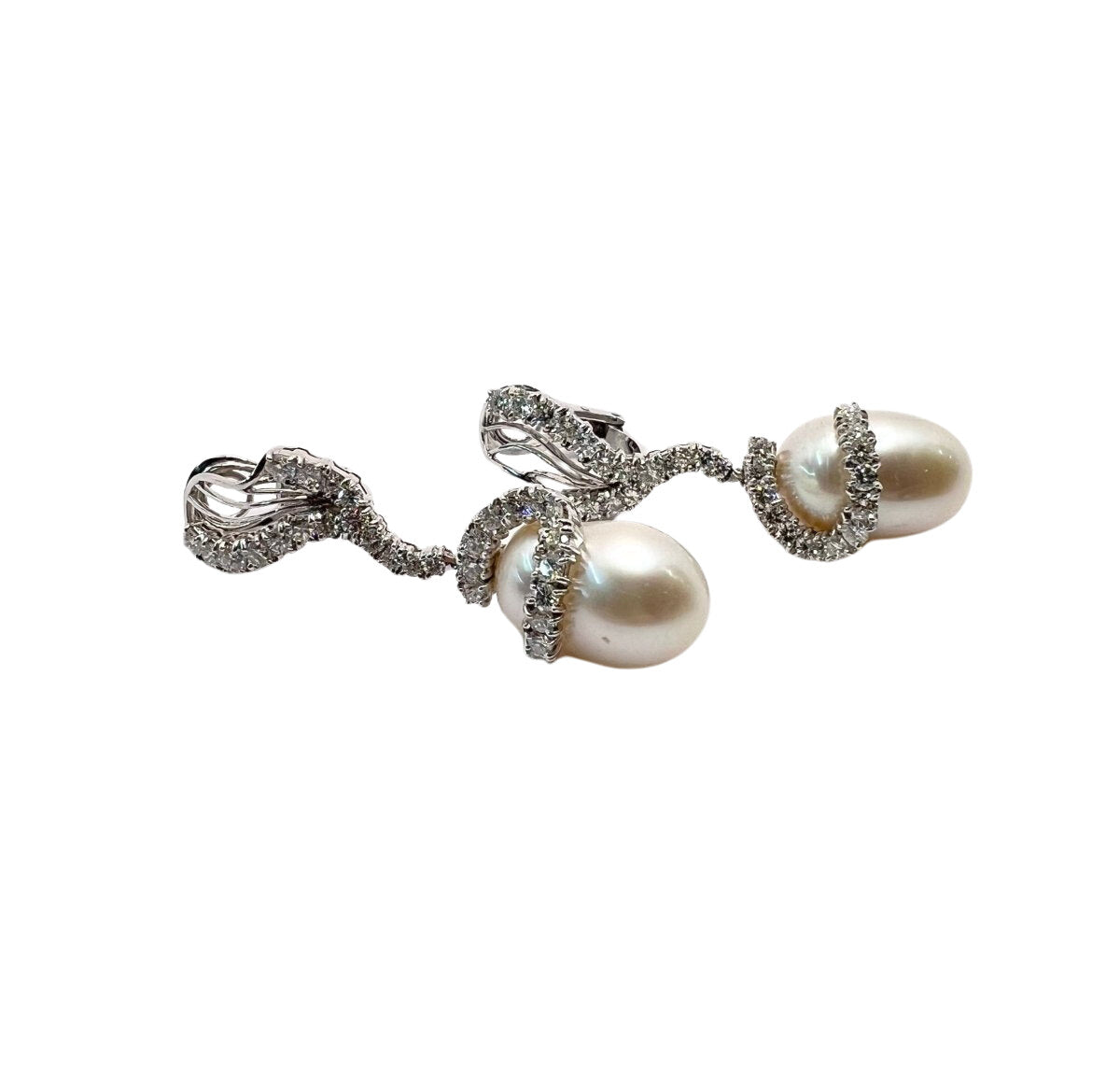 Boucles d'Oreilles Perles roses naturelles cristaux roses - La paire Boucles d'Oreilles Perles roses naturelles cristaux roses - La paire