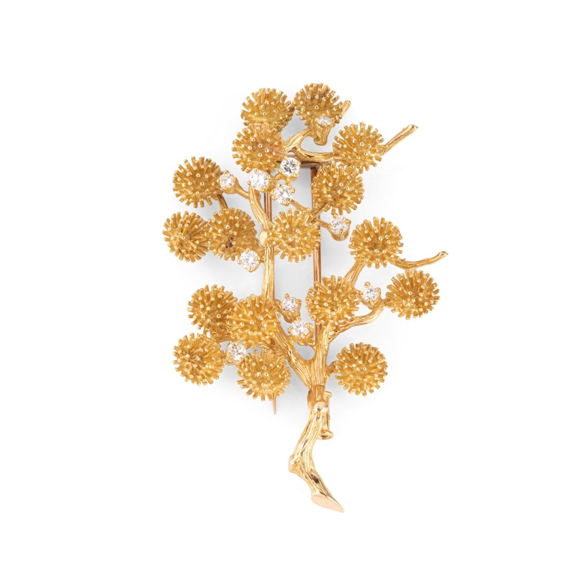 Parure BOUCHERON en or jaune et diamants - Castafiore