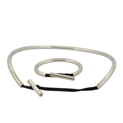 Parure HERMES en argent - Castafiore