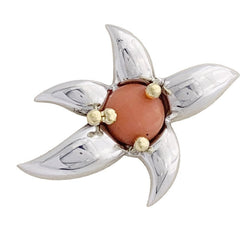 Parure TIFFANY & CO. argent, or jaune et corail - Castafiore