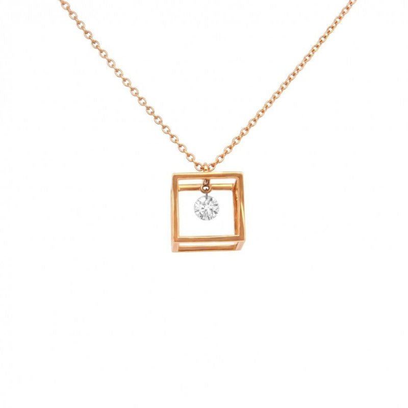 Pendentif Barro or rose diamant - Castafiore