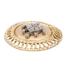 Pendentif Broche Or rose Diamant - Castafiore