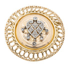 Pendentif Broche Or rose Diamant - Castafiore