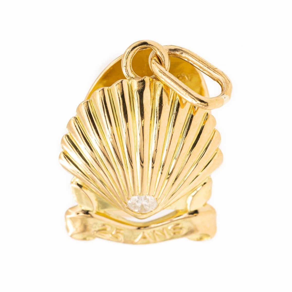 Pendentif CARTIER en or jaune et diamants - Castafiore