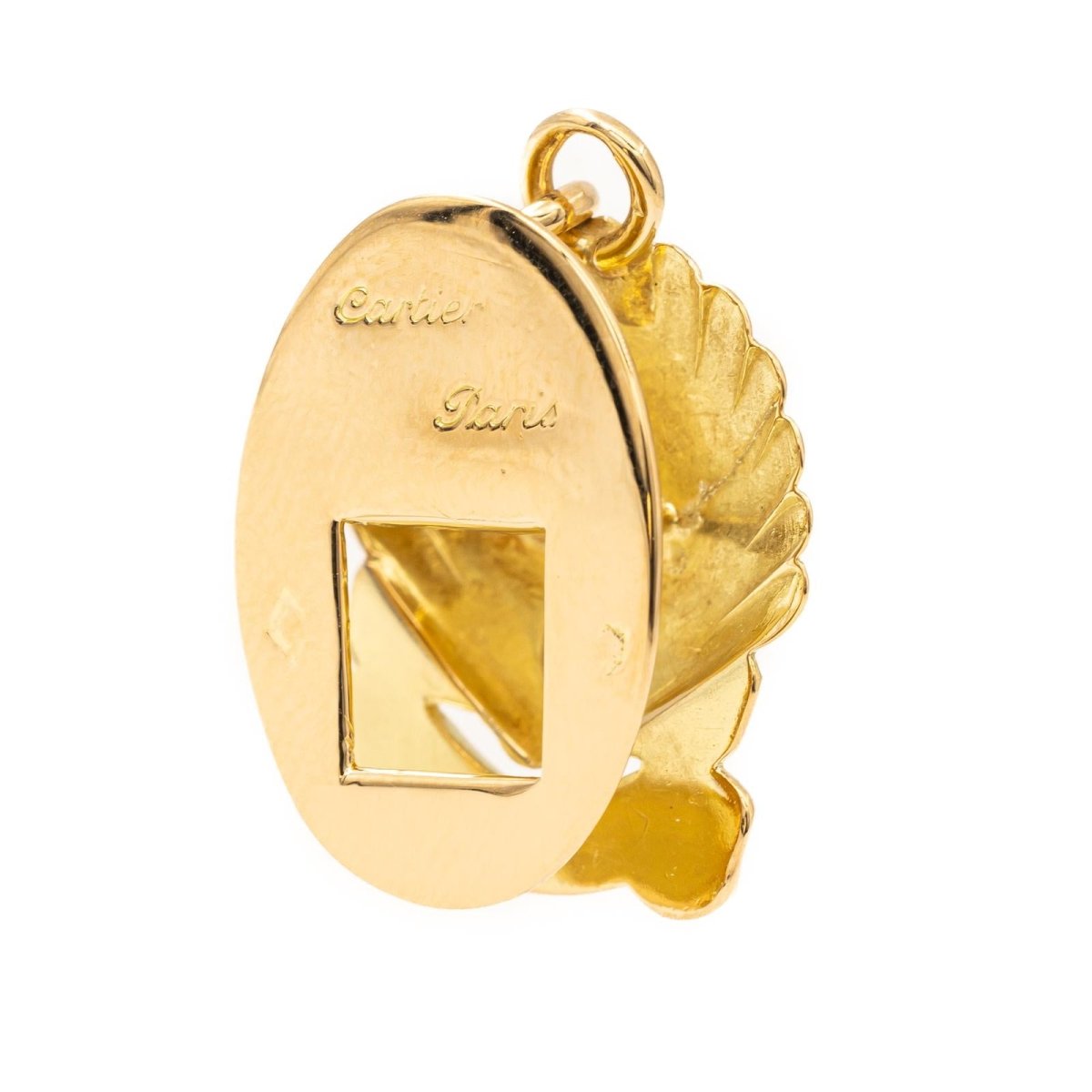 Pendentif CARTIER en or jaune et diamants - Castafiore