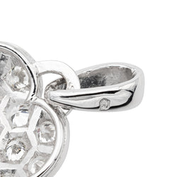 Pendentif Coeur Or blanc Diamant - Castafiore