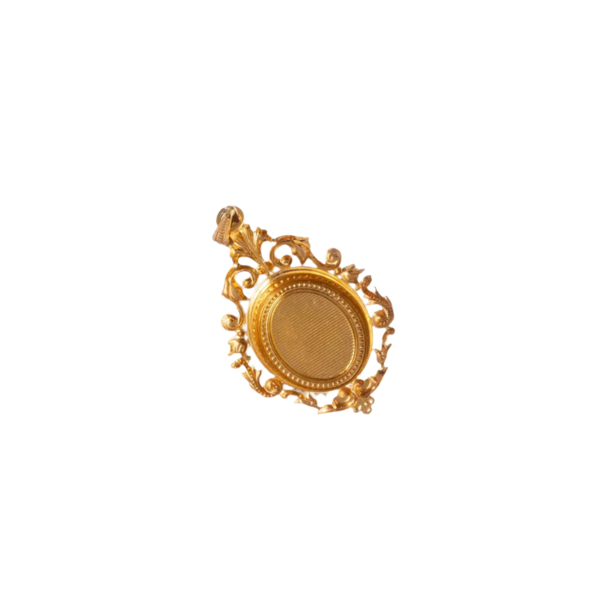 Pendentif en or jaune et turquoise - Castafiore
