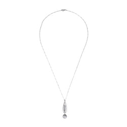 Pendentif en platine Art Déco - Castafiore