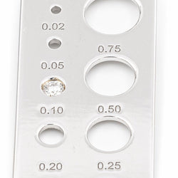 Pendentif FRED "Calibre à pierres", en or blanc et diamant - Castafiore