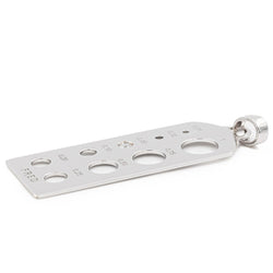 Pendentif FRED "Calibre à pierres", en or blanc et diamant - Castafiore