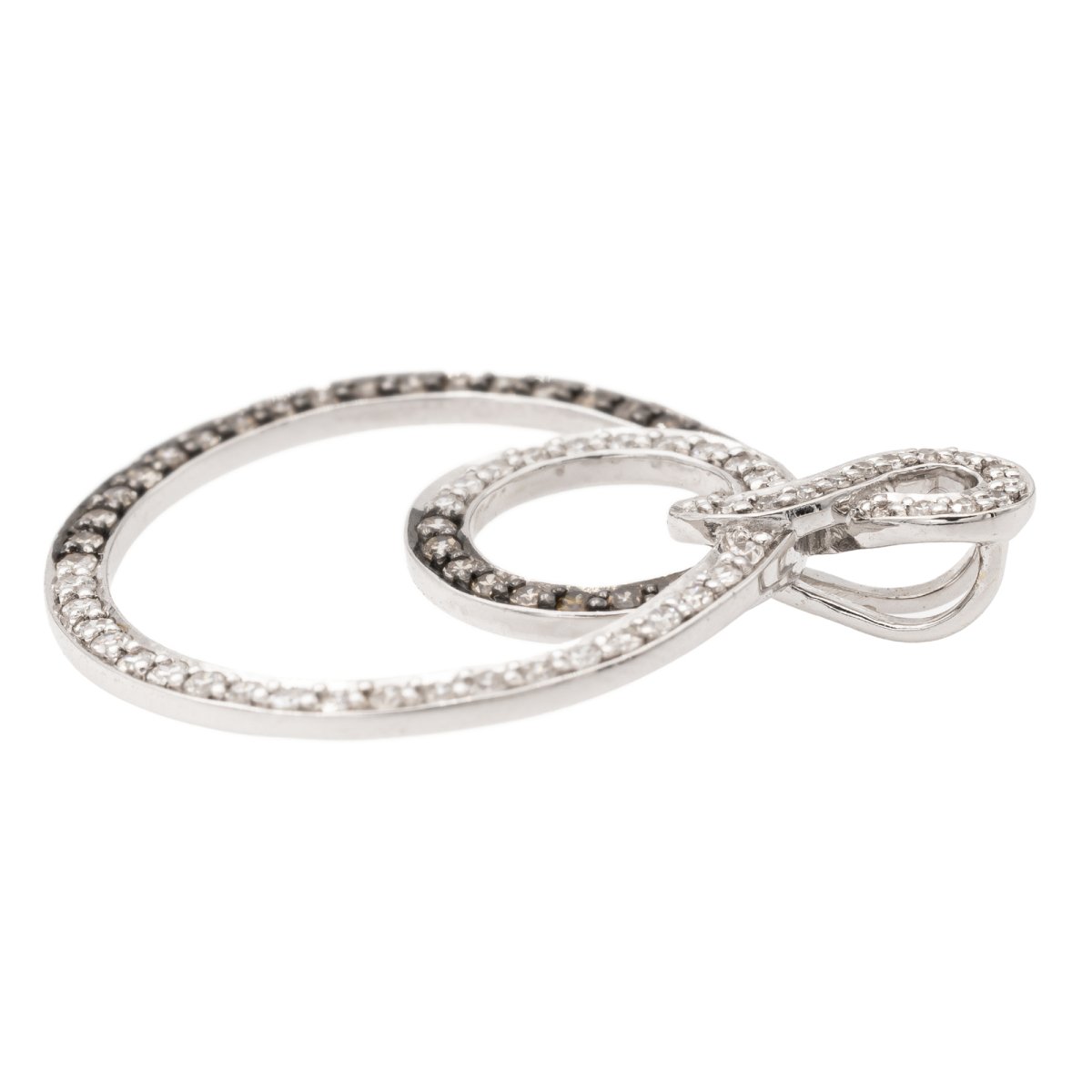 Pendentif Or blanc Diamant - Castafiore