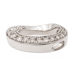 Pendentif Or blanc Diamant - Castafiore