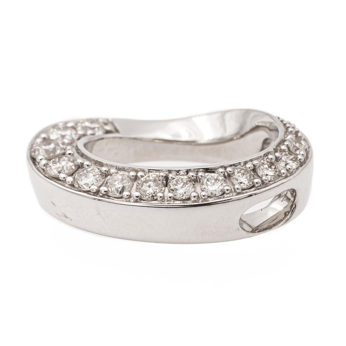 Pendentif Or blanc Diamant - Castafiore