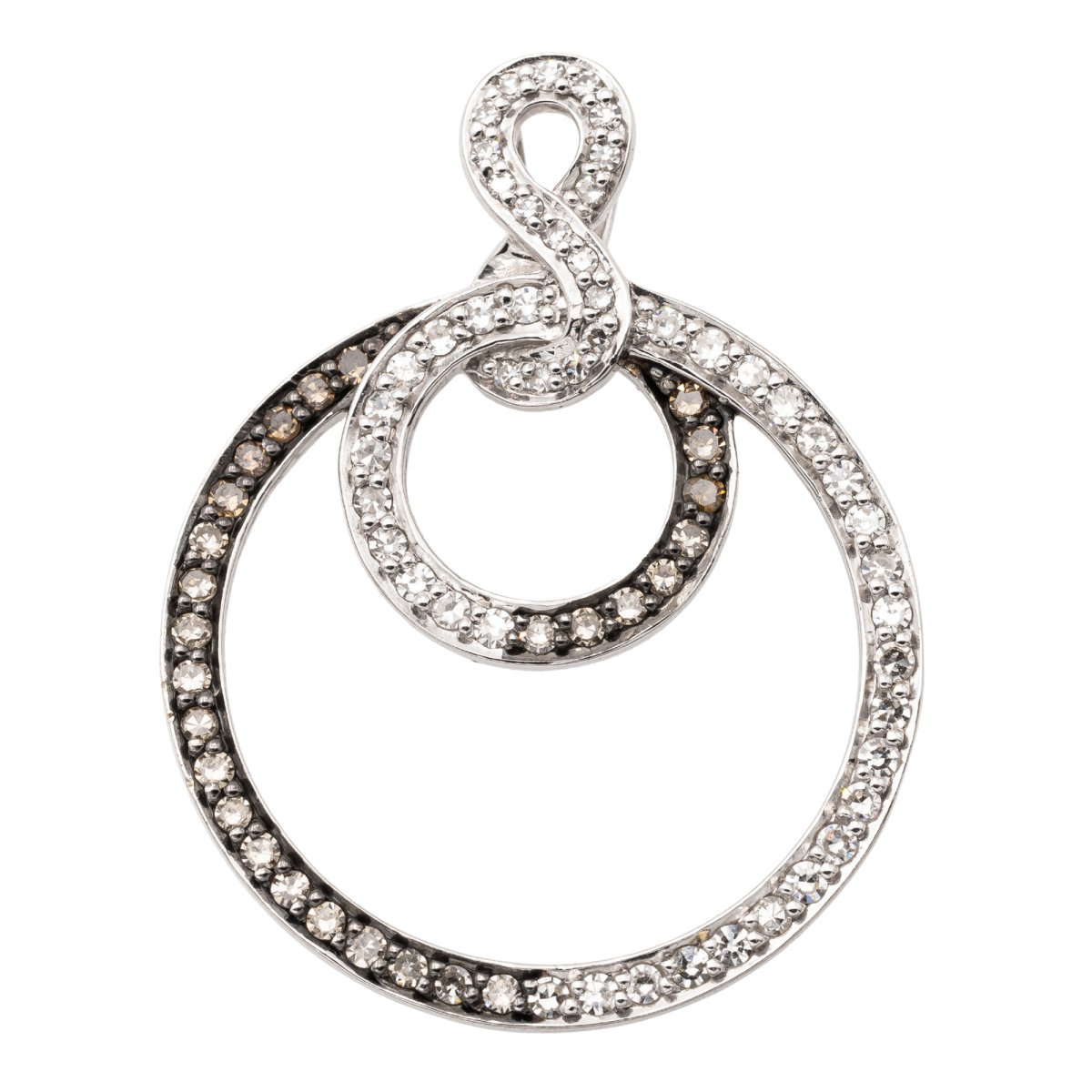 Pendentif Or blanc Diamant - Castafiore