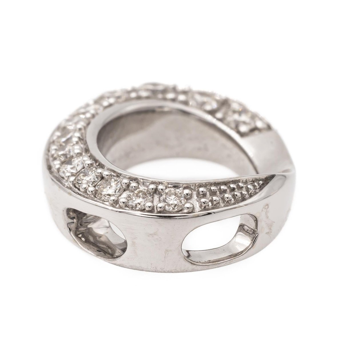 Pendentif Or blanc Diamant - Castafiore