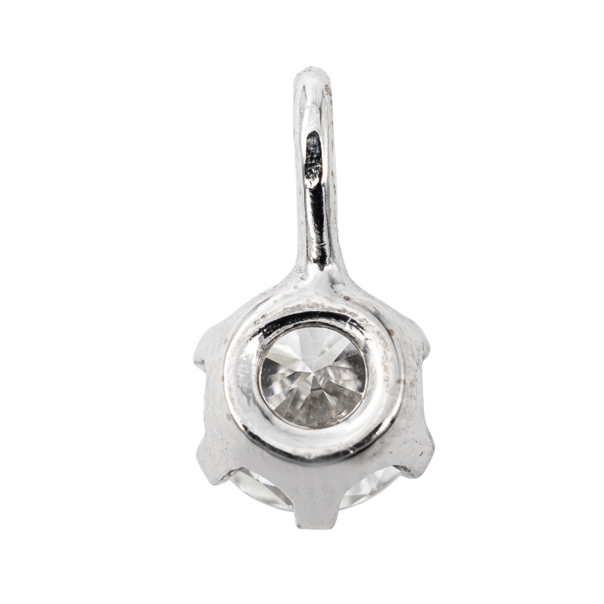 Pendentif Or blanc Diamant - Castafiore