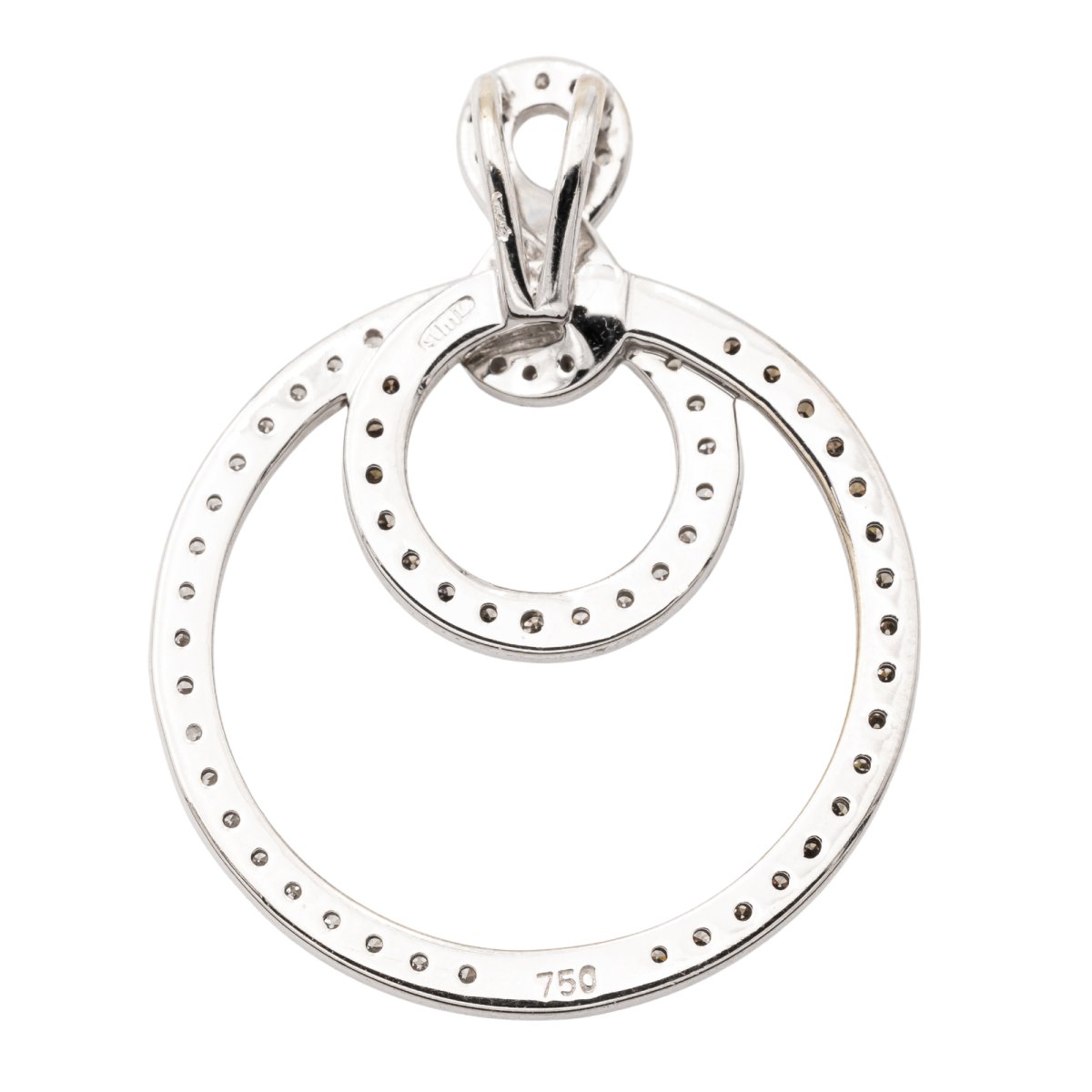 Pendentif Or blanc Diamant - Castafiore