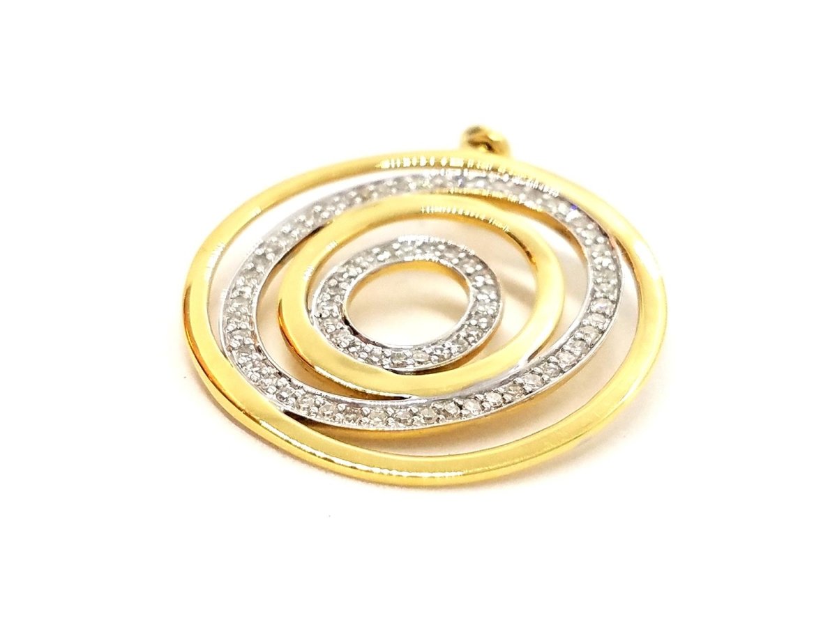 Pendentif Or jaune Diamant - Castafiore