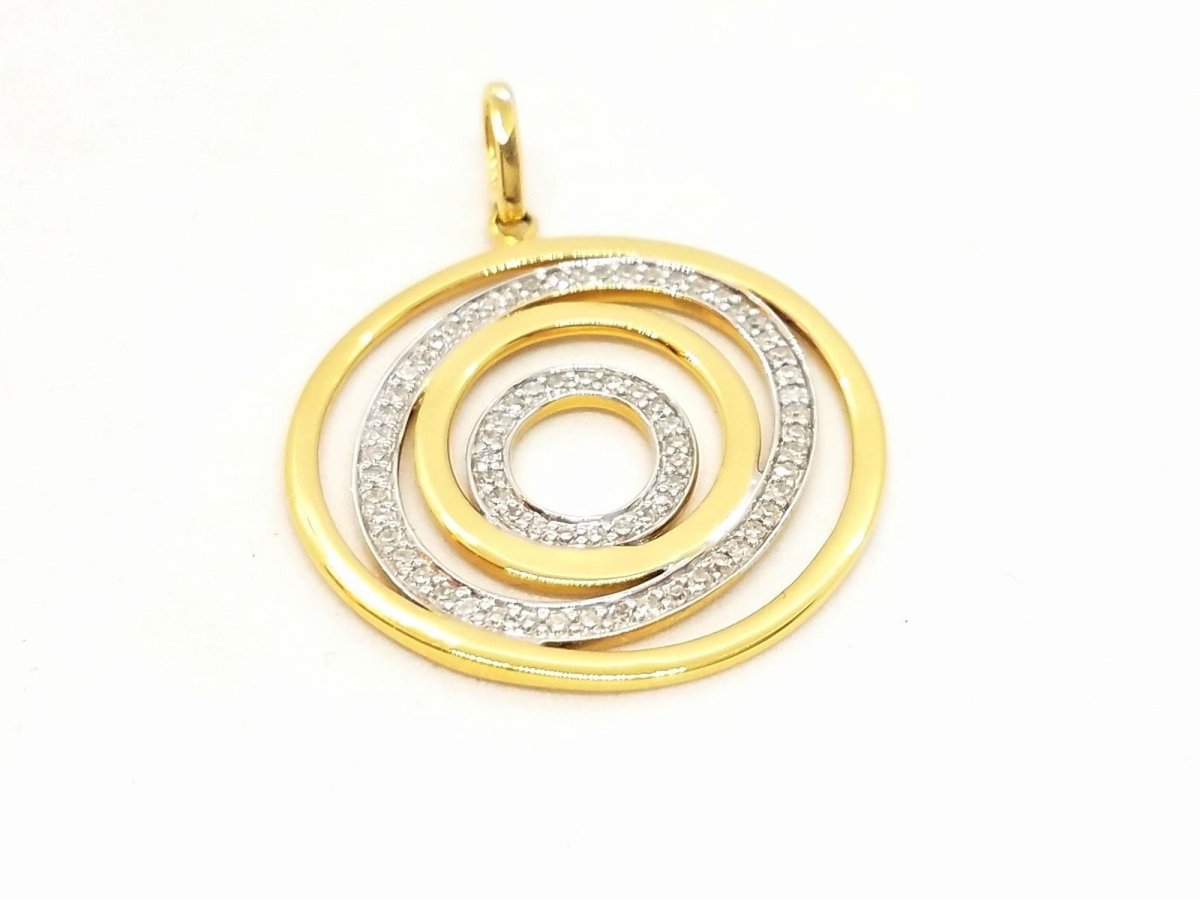Pendentif Or jaune Diamant - Castafiore